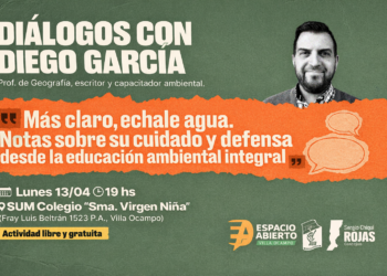 Villa Ocampo abre el diálogo sobre ambiente con una charla imperdible de Diego García Ríos.