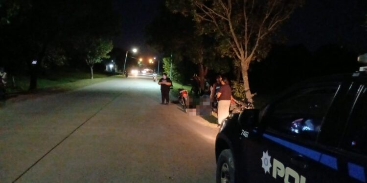 San Antonio de Obligado: motociclista resultó herido tras colisionar con un perro.