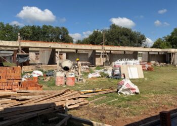 Otra que abandonó Nación: la Provincia reactivó la construcción del nuevo edificio para la Escuela “Julio Maiztegui” de Pueblo Andino.
