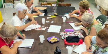 Continúa a buen ritmo el taller cognitivo para adultos mayores impulsado por Mancini.