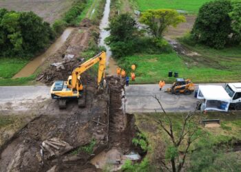 Ante la pasividad de Nación, la Provincia realizó el arreglo provisorio de la Ruta Nacional 34: a las 16 se rehabilita el tránsito.