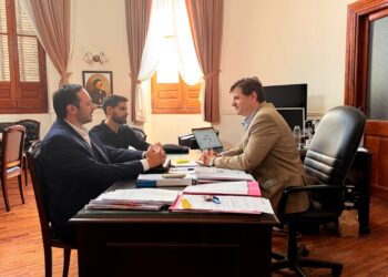 El Intendente Cristian Marega desarrolló una intensa agenda de trabajo en la ciudad de Santa Fe.