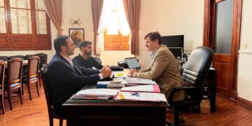 El Intendente Cristian Marega desarrolló una intensa agenda de trabajo en la ciudad de Santa Fe.