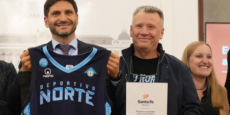 Pullaro: “Queremos que todos sean parte de esta revolución deportiva que vive la provincia de Santa Fe”.