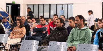 Villa Ocampo: Se realizó la segunda jornada de la Clínica Habilitante para Entrenadores de Fútbol Infantil.