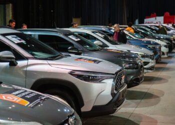 Provincia inició la exhibición de vehículos de la quinta subasta de bienes incautados al delito.