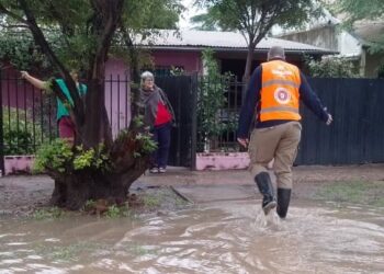 Monitoreo permanente de la Provincia para el seguimiento en tiempo real del río Salado y las precipitaciones.