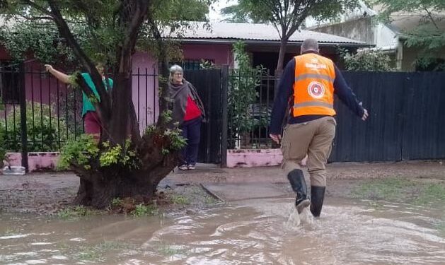 Monitoreo permanente de la Provincia para el seguimiento en tiempo real del río Salado y las precipitaciones.