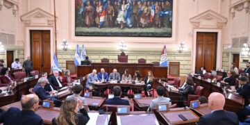 Puccini detalló a legisladores las gestiones por la concesión de la hidrovía, puso foco en Rosario y adelantó el nuevo Puerto de Villa Ocampo.
