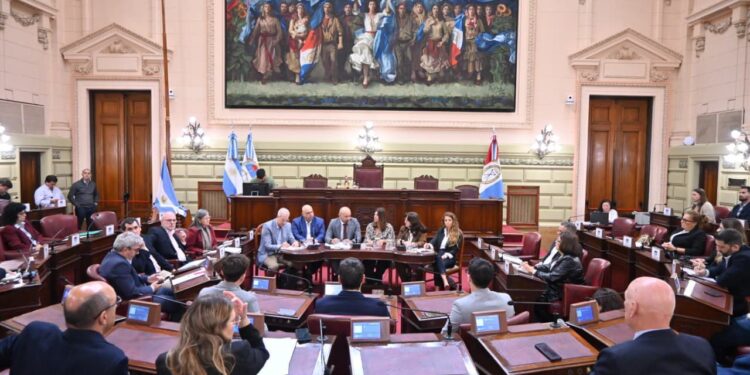Puccini detalló a legisladores las gestiones por la concesión de la hidrovía, puso foco en Rosario y adelantó el nuevo Puerto de Villa Ocampo.