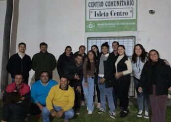 Villa Ocampo: Se realizó la elección definitiva de la Comisión Vecinal de Isleta Centro.