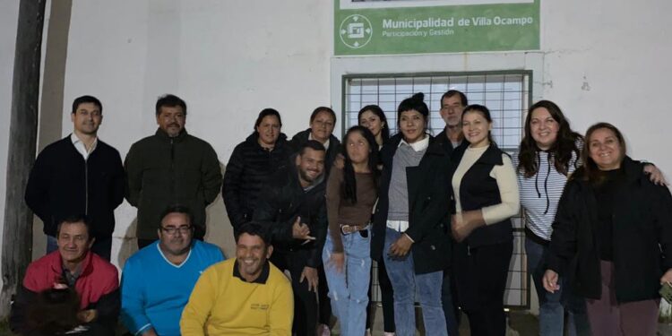 Villa Ocampo: Se realizó la elección definitiva de la Comisión Vecinal de Isleta Centro.