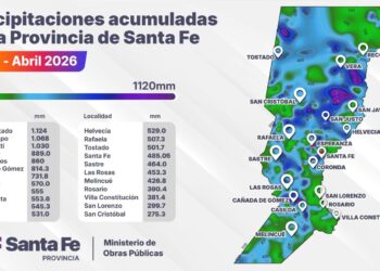Con un pronóstico de Niño para la provincia, en apenas 4 meses llovió más de lo que suele precipitar durante un año normal.
