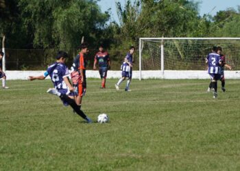Villa Ocampo: Con gran participación, comenzó la Liga de Desarrollo de Fútbol Infantil.