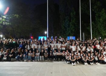 Promesa de Lealtad a la Constitución Nacional en Villa Ocampo.