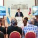 Otro hito deportivo: Pullaro lanzó el Mundial Juvenil de Aguas Abiertas 2026 que se disputará en la ciudad de Santa Fe.