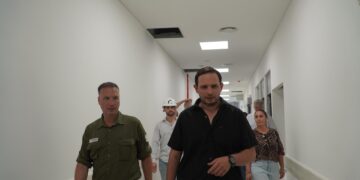 Avanza la obra de ampliación y modernización del Hospital SAMCo de Villa Ocampo.