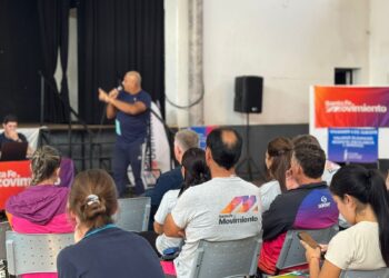 Profesores de Educación Física participaron de una reunión regional y del lanzamiento de “Santa Fe en Movimiento”.
