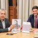 Pullaro se reunió en Rosario con los gobernadores de Mendoza, Chubut y Corrientes.