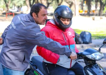 Seguridad Vial: la Provincia implementa un nuevo examen práctico para obtener la licencia de conducir motos.