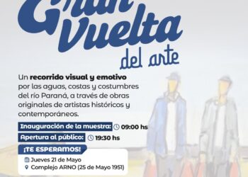 Villa Ocampo invita a disfrutar de “La Gran Vuelta del Arte”.