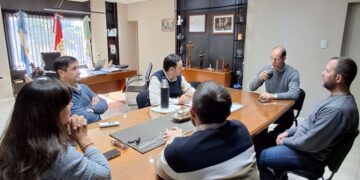 REUNIÓN CON REPRESENTANTES DE RTS MEDIOS EN VILLA OCAMPO.