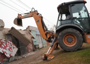Ya son 122 los búnkeres narco derribados en la gestión de Pullaro: hoy inactivaron dos en Villa Gobernador Gálvez.