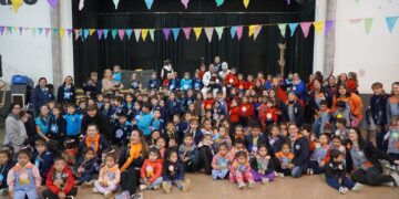 Villa Ocampo celebró el Día de los Jardines de Infantes y de las Maestras Jardineras con una gran jornada recreativa.
