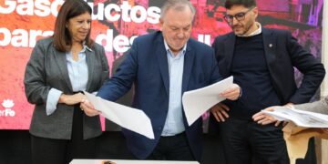 Pullaro: “Santa Fe será ejemplo de obra pública barata y sin corrupción, y el motor productivo que impulse el cambio en la Argentina”.