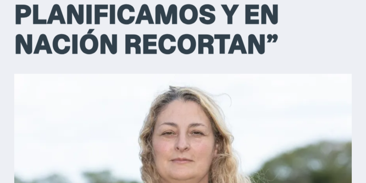 FUERTE CRÍTICA DE SILVIA CIANCIO A LOS RECORTES NACIONALES EN SALUD: “EN SANTA FE PLANIFICAMOS Y EN NACIÓN RECORTAN”.