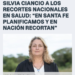 FUERTE CRÍTICA DE SILVIA CIANCIO A LOS RECORTES NACIONALES EN SALUD: “EN SANTA FE PLANIFICAMOS Y EN NACIÓN RECORTAN”.