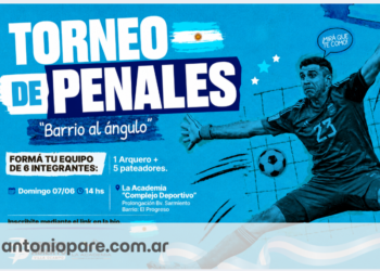 Villa Ocampo se prepara para el Mundial 2026 con el torneo de penales “Barrio al Ángulo”.
