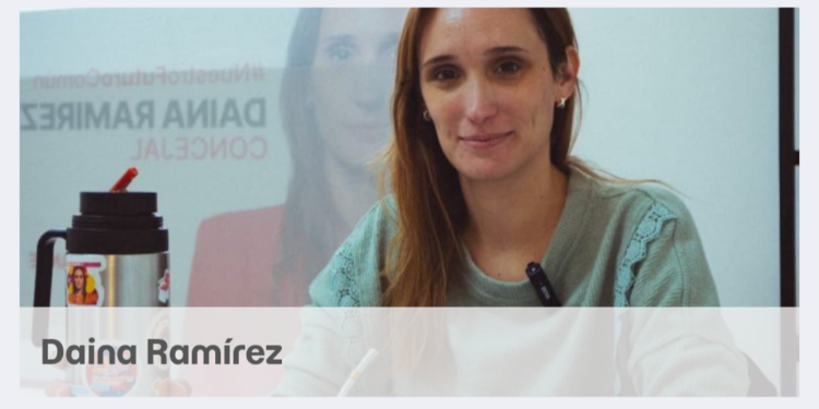 Villa Ocampo: Daina Ramírez destacó un proyecto nacido de una propuesta de María Luisa Grismado para promover la donación de órganos.
