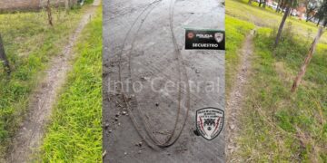 VILLA OCAMPO: Investigan el hallazgo de hierros de construcción abandonados.