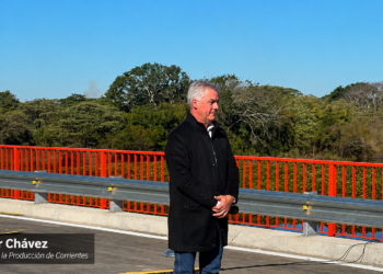 Walter Chávez: Esta obra nos obliga a pensar en grande y fortalecer la integración entre Santa Fe y Corrientes.