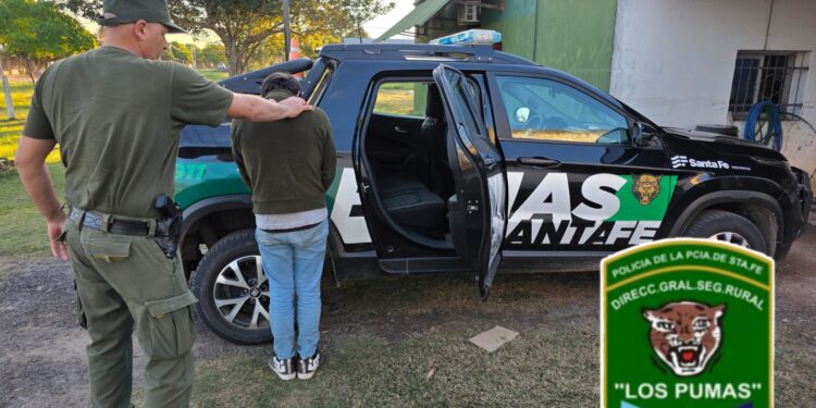 “LOS PUMAS” DEL PUESTO FIJO FLORENCIA DETUVIERON A DOS HOMBRES Y SECUESTRARON RESTOS CÁRNICOS EN UNA CAUSA DE ABIGEATO.