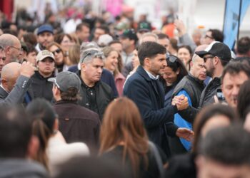 Pullaro en Agroactiva: “Santa Fe tiene un modelo para salir adelante: el modelo del trabajo y la producción”.