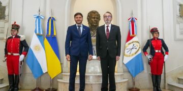 Pullaro recibió al embajador de Ucrania en Argentina.