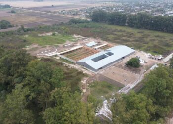 Juegos Suramericanos 2026 en Recreo: la Provincia ya finalizó el montaje de butacas en el Centro de Tiro Deportivo.