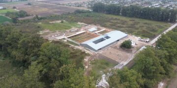 Juegos Suramericanos 2026 en Recreo: la Provincia ya finalizó el montaje de butacas en el Centro de Tiro Deportivo.