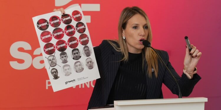Coudannes sobre la captura de Andrés “Plin” Acosta: “Es resultado de la política de seguridad sostenida por el gobernador Pullaro”.