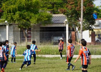 Villa Ocampo: Se disputó la cuarta fecha de la Liga de Desarrollo de Fútbol Infantil.