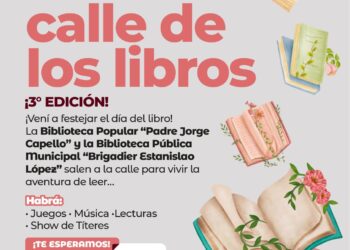 Villa Ocampo celebrará el Día del Libro con una nueva edición de “La Calle de los Libros”.