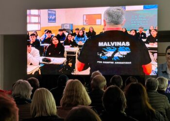 Se presentó el documental “Malvinas, historias que laten”.