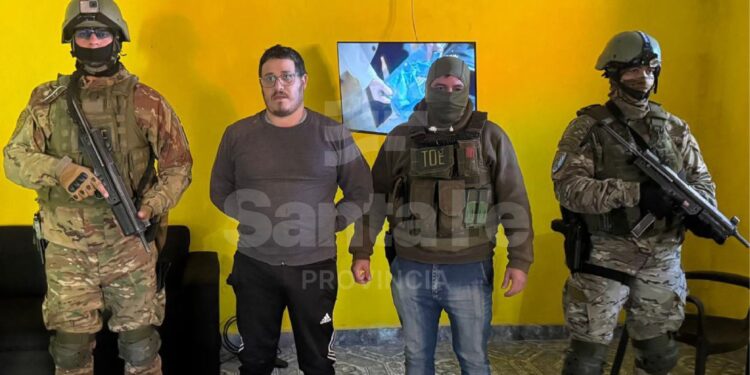 Cayó el “Narigón” Vázquez, otro de los delincuentes más buscados en la provincia de Santa Fe.