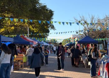 VILLA OCAMPO: SE REALIZÓ UNA NUEVA EDICIÓN DE LA FERIA OCAMPENSE CON MÚSICA Y EMPRENDEDURISMO LOCAL.