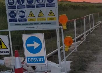 Villa Ocampo: Interrupción total del tránsito por obras del gasoducto.