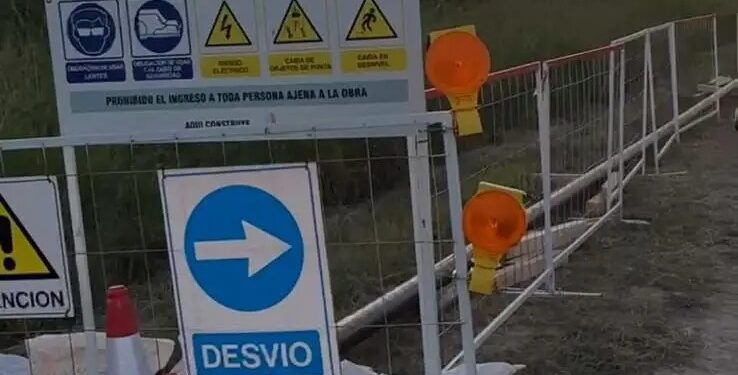 Villa Ocampo: Interrupción total del tránsito por obras del gasoducto.