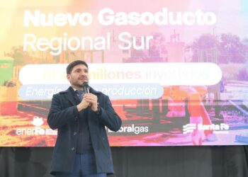 Pullaro inauguró el Gasoducto Regional Sur: “En Santa Fe la obra pública no es sinónimo de corrupción, sino de desarrollo, igualdad y trabajo”.