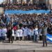 Pullaro encabezó el acto de Promesa de Lealtad a la Bandera ante más de 8.000 alumnos de todo el país.